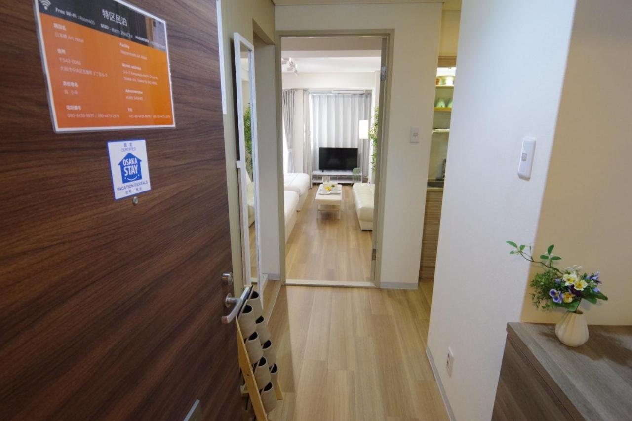 Nippombashi Art Hotel 603 Osaka Exterior foto
